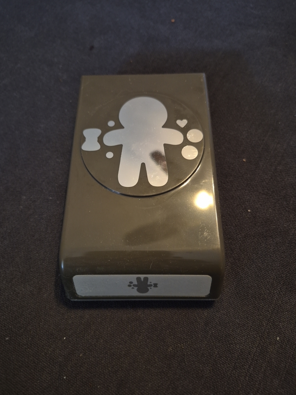 Stampin' Up! Black Gingerbread Person Craft Punch